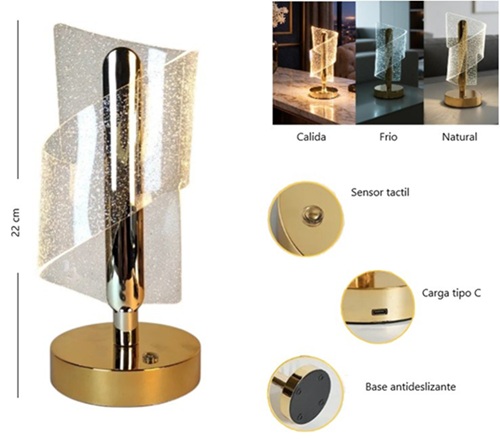 Veladores Led Acrilidos Y-6-ii